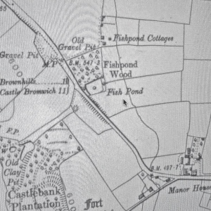 Fishponds Cottages, in the early 20th century. Via oldmapsonline.org