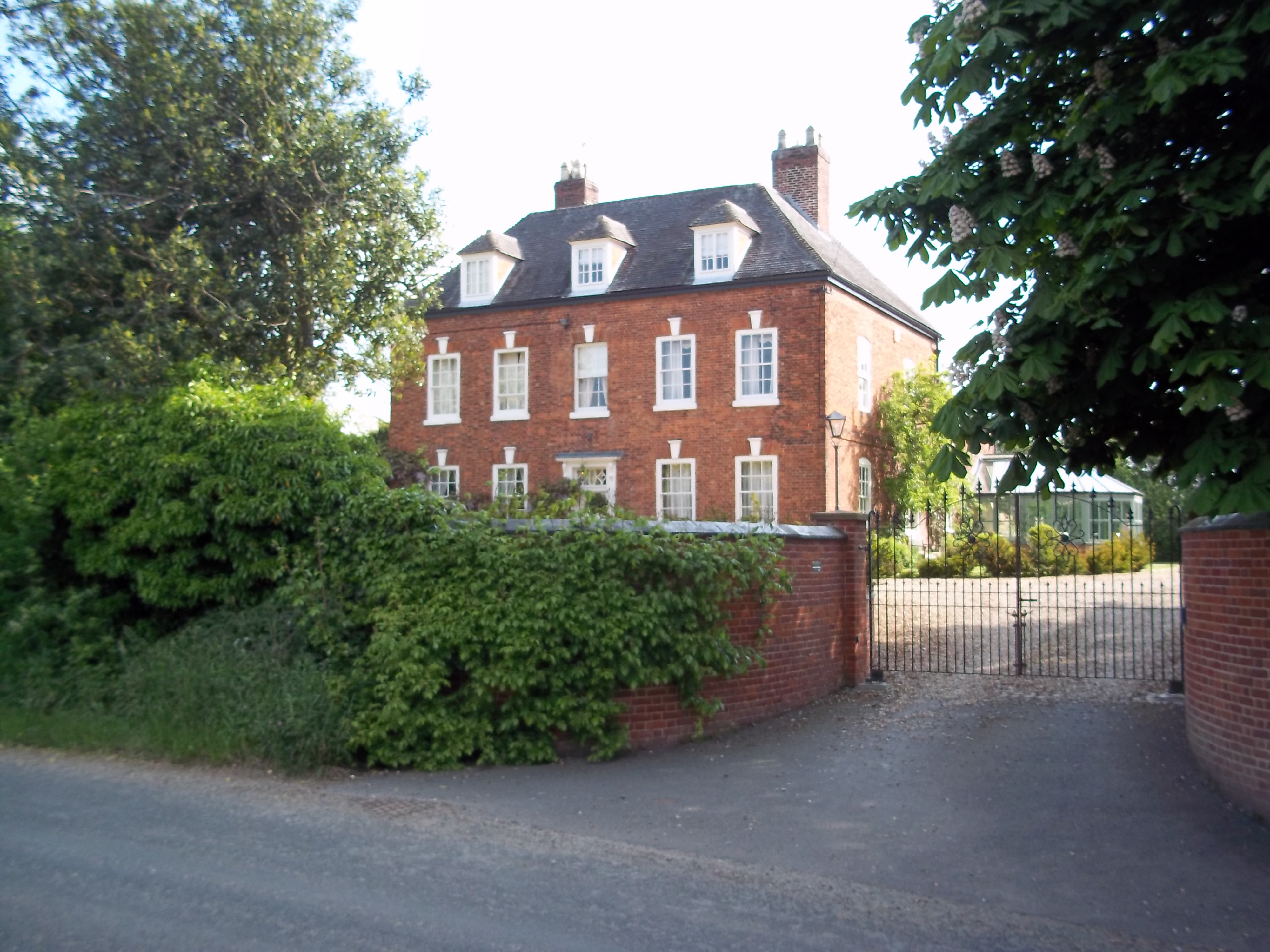 Edward Cooper's rectory at Hamstall Ridware. 2014. 